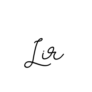 The best way (BallpointsItalic-DORy9) to make a short signature is to pick only two or three words in your name. The name Lir include a total of six letters. For converting this name. Lir signature style 11 images and pictures png