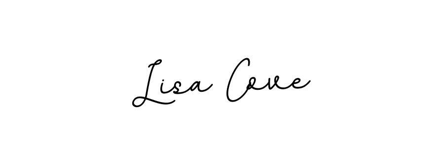 Create a beautiful signature design for name Lisa Cove. With this signature (BallpointsItalic-DORy9) fonts, you can make a handwritten signature for free. Lisa Cove signature style 11 images and pictures png