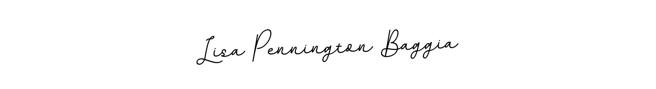 Create a beautiful signature design for name Lisa Pennington Baggia. With this signature (BallpointsItalic-DORy9) fonts, you can make a handwritten signature for free. Lisa Pennington Baggia signature style 11 images and pictures png