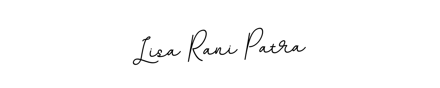 This is the best signature style for the Lisa Rani Patra name. Also you like these signature font (BallpointsItalic-DORy9). Mix name signature. Lisa Rani Patra signature style 11 images and pictures png