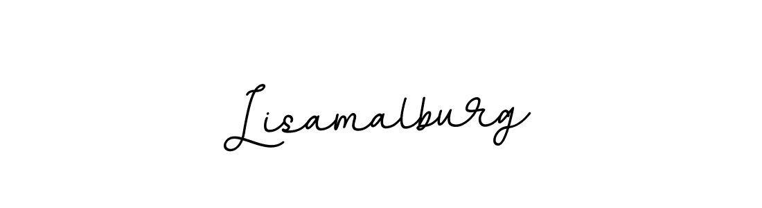Use a signature maker to create a handwritten signature online. With this signature software, you can design (BallpointsItalic-DORy9) your own signature for name Lisamalburg. Lisamalburg signature style 11 images and pictures png
