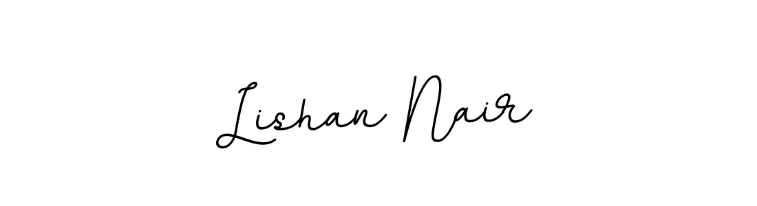 Similarly BallpointsItalic-DORy9 is the best handwritten signature design. Signature creator online .You can use it as an online autograph creator for name Lishan Nair. Lishan Nair signature style 11 images and pictures png