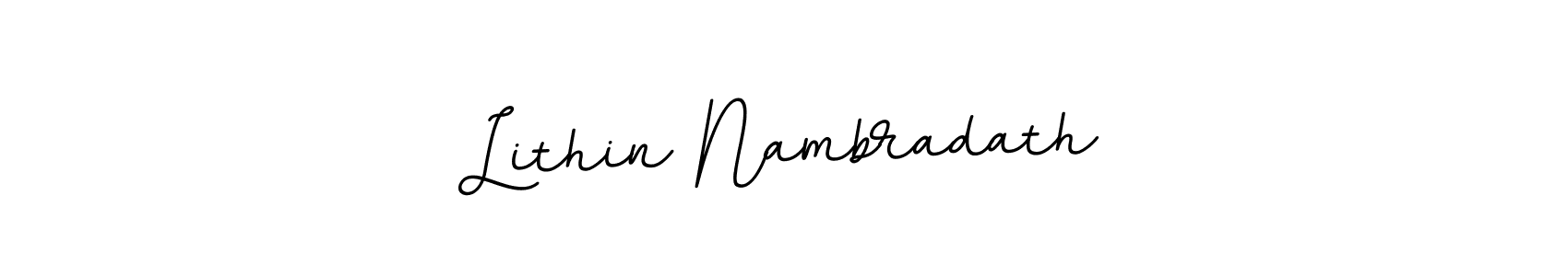 Make a beautiful signature design for name Lithin Nambradath. Use this online signature maker to create a handwritten signature for free. Lithin Nambradath signature style 11 images and pictures png