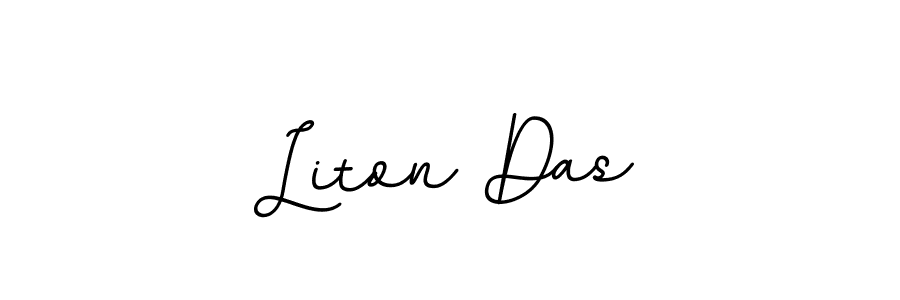 It looks lik you need a new signature style for name Liton Das. Design unique handwritten (BallpointsItalic-DORy9) signature with our free signature maker in just a few clicks. Liton Das signature style 11 images and pictures png