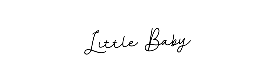How to make Little Baby name signature. Use BallpointsItalic-DORy9 style for creating short signs online. This is the latest handwritten sign. Little Baby signature style 11 images and pictures png