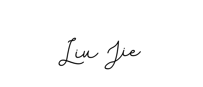 It looks lik you need a new signature style for name Liu Jie. Design unique handwritten (BallpointsItalic-DORy9) signature with our free signature maker in just a few clicks. Liu Jie signature style 11 images and pictures png