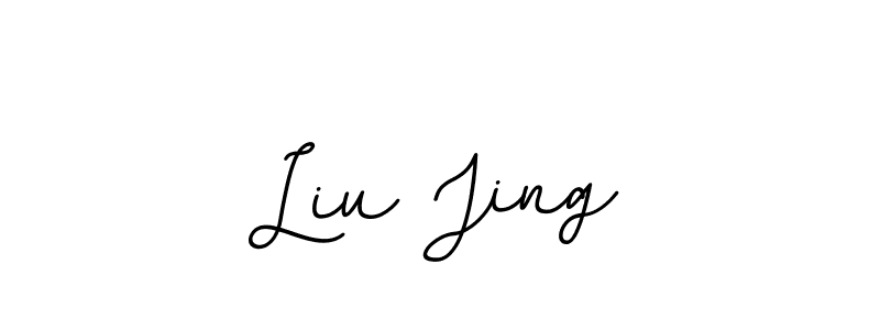 This is the best signature style for the Liu Jing name. Also you like these signature font (BallpointsItalic-DORy9). Mix name signature. Liu Jing signature style 11 images and pictures png
