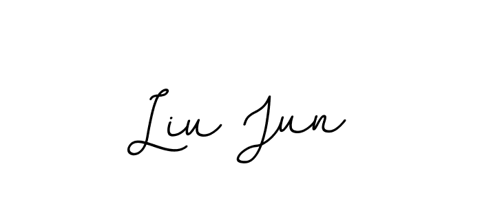 Once you've used our free online signature maker to create your best signature BallpointsItalic-DORy9 style, it's time to enjoy all of the benefits that Liu Jun name signing documents. Liu Jun signature style 11 images and pictures png