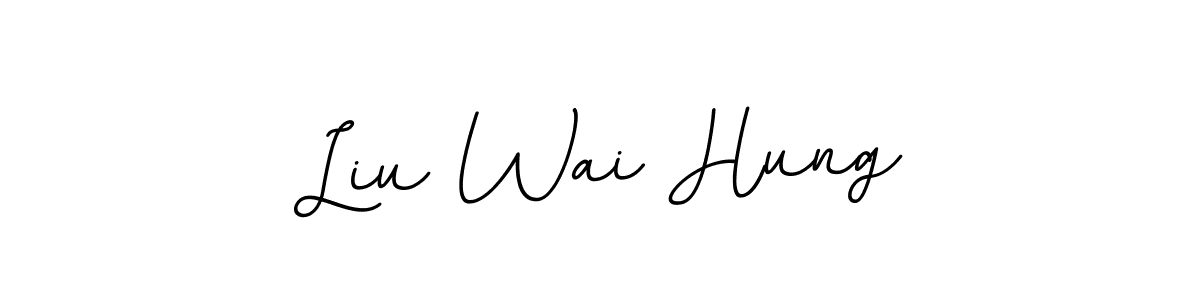 BallpointsItalic-DORy9 is a professional signature style that is perfect for those who want to add a touch of class to their signature. It is also a great choice for those who want to make their signature more unique. Get Liu Wai Hung name to fancy signature for free. Liu Wai Hung signature style 11 images and pictures png