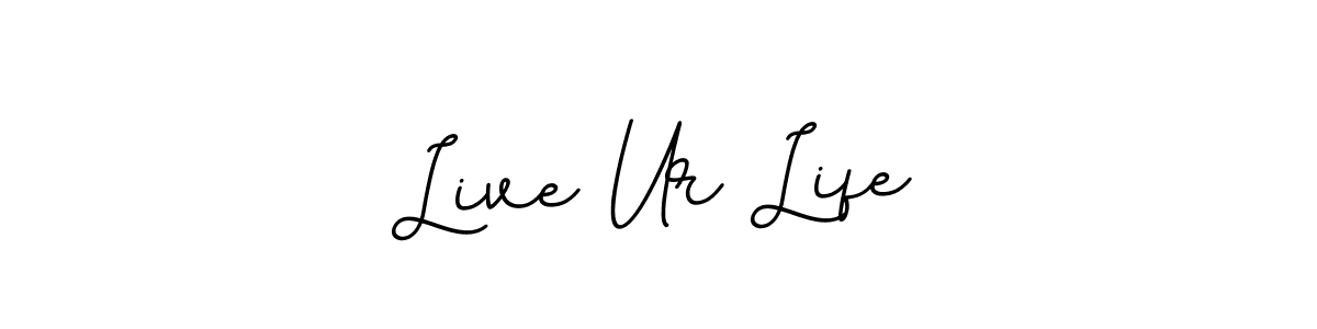 How to Draw Live Ur Life signature style? BallpointsItalic-DORy9 is a latest design signature styles for name Live Ur Life. Live Ur Life signature style 11 images and pictures png