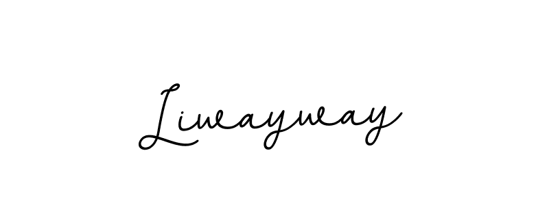 How to make Liwayway signature? BallpointsItalic-DORy9 is a professional autograph style. Create handwritten signature for Liwayway name. Liwayway signature style 11 images and pictures png