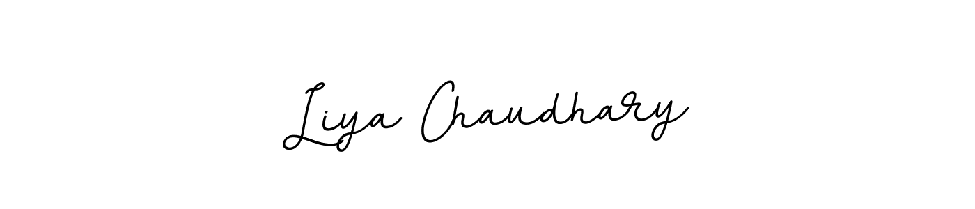 Make a beautiful signature design for name Liya Chaudhary. Use this online signature maker to create a handwritten signature for free. Liya Chaudhary signature style 11 images and pictures png
