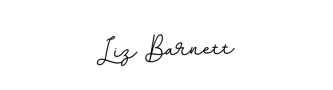 It looks lik you need a new signature style for name Liz Barnett. Design unique handwritten (BallpointsItalic-DORy9) signature with our free signature maker in just a few clicks. Liz Barnett signature style 11 images and pictures png