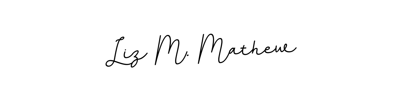 Check out images of Autograph of Liz M. Mathew name. Actor Liz M. Mathew Signature Style. BallpointsItalic-DORy9 is a professional sign style online. Liz M. Mathew signature style 11 images and pictures png