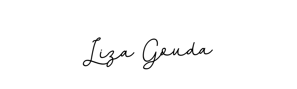 Also You can easily find your signature by using the search form. We will create Liza Gouda name handwritten signature images for you free of cost using BallpointsItalic-DORy9 sign style. Liza Gouda signature style 11 images and pictures png