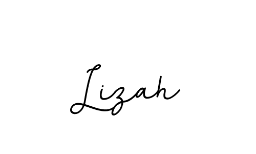 Design your own signature with our free online signature maker. With this signature software, you can create a handwritten (BallpointsItalic-DORy9) signature for name Lizah. Lizah signature style 11 images and pictures png