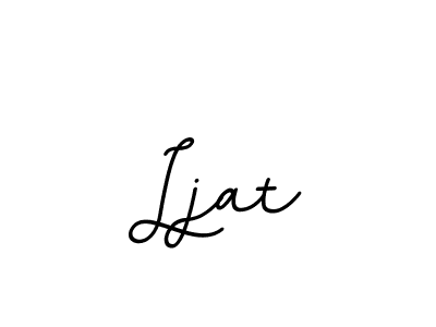 Ljat stylish signature style. Best Handwritten Sign (BallpointsItalic-DORy9) for my name. Handwritten Signature Collection Ideas for my name Ljat. Ljat signature style 11 images and pictures png