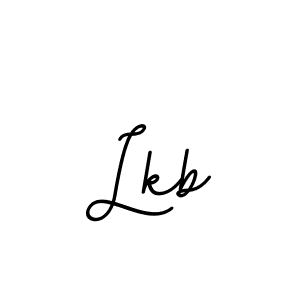 Create a beautiful signature design for name Lkb. With this signature (BallpointsItalic-DORy9) fonts, you can make a handwritten signature for free. Lkb signature style 11 images and pictures png
