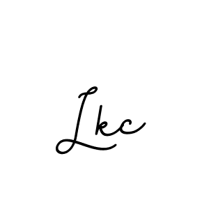 You should practise on your own different ways (BallpointsItalic-DORy9) to write your name (Lkc) in signature. don't let someone else do it for you. Lkc signature style 11 images and pictures png