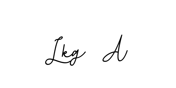 Lkg  A stylish signature style. Best Handwritten Sign (BallpointsItalic-DORy9) for my name. Handwritten Signature Collection Ideas for my name Lkg  A. Lkg  A signature style 11 images and pictures png