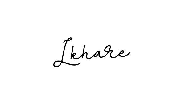 Use a signature maker to create a handwritten signature online. With this signature software, you can design (BallpointsItalic-DORy9) your own signature for name Lkhare. Lkhare signature style 11 images and pictures png