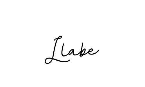 Create a beautiful signature design for name Llabe. With this signature (BallpointsItalic-DORy9) fonts, you can make a handwritten signature for free. Llabe signature style 11 images and pictures png