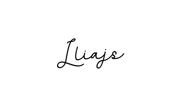 Lliajs stylish signature style. Best Handwritten Sign (BallpointsItalic-DORy9) for my name. Handwritten Signature Collection Ideas for my name Lliajs. Lliajs signature style 11 images and pictures png