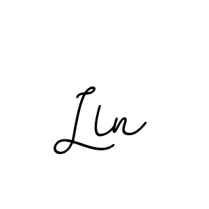 Design your own signature with our free online signature maker. With this signature software, you can create a handwritten (BallpointsItalic-DORy9) signature for name Lln. Lln signature style 11 images and pictures png