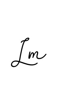 How to make Lm signature? BallpointsItalic-DORy9 is a professional autograph style. Create handwritten signature for Lm name. Lm signature style 11 images and pictures png