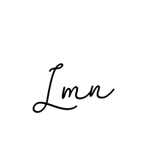 Create a beautiful signature design for name Lmn. With this signature (BallpointsItalic-DORy9) fonts, you can make a handwritten signature for free. Lmn signature style 11 images and pictures png