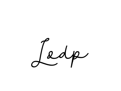 Design your own signature with our free online signature maker. With this signature software, you can create a handwritten (BallpointsItalic-DORy9) signature for name Lodp. Lodp signature style 11 images and pictures png