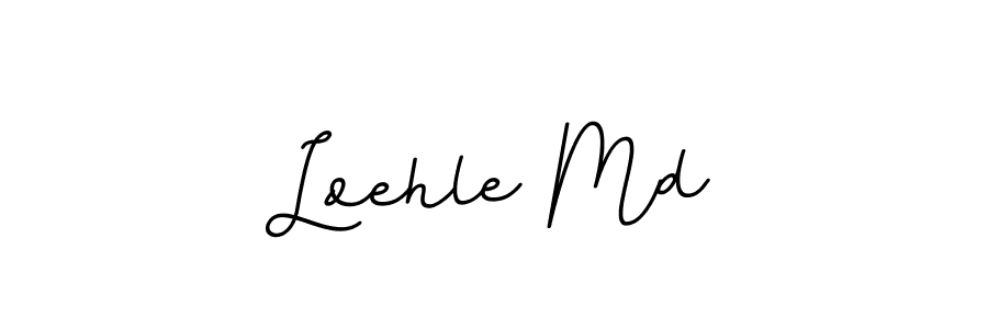 Make a beautiful signature design for name Loehle Md. With this signature (BallpointsItalic-DORy9) style, you can create a handwritten signature for free. Loehle Md signature style 11 images and pictures png