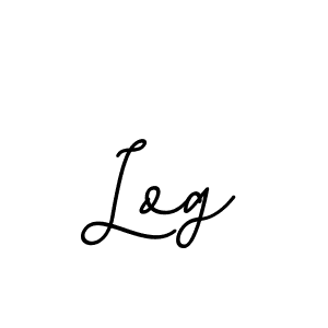 You should practise on your own different ways (BallpointsItalic-DORy9) to write your name (Log) in signature. don't let someone else do it for you. Log signature style 11 images and pictures png