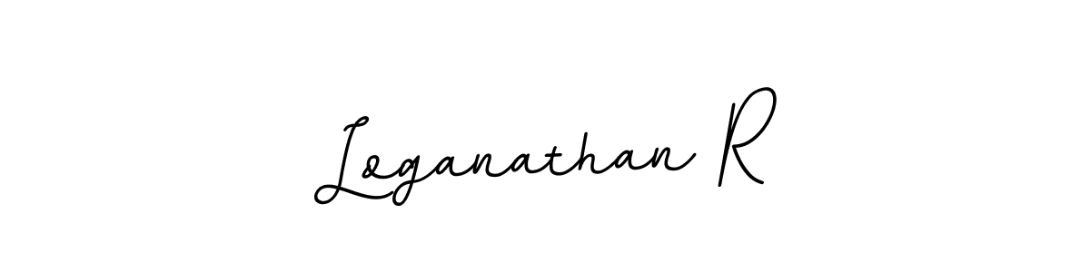 Also You can easily find your signature by using the search form. We will create Loganathan R name handwritten signature images for you free of cost using BallpointsItalic-DORy9 sign style. Loganathan R signature style 11 images and pictures png