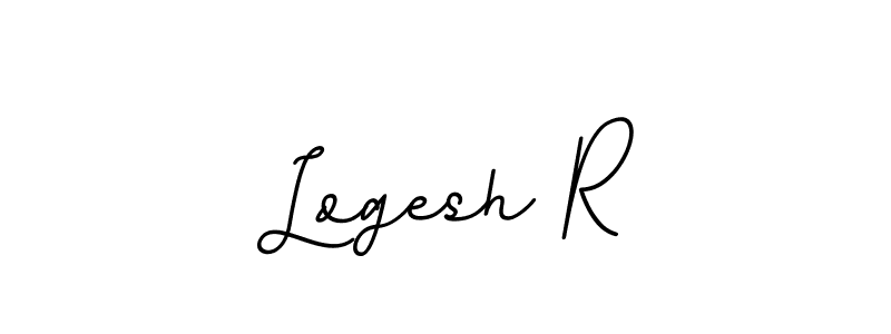 Make a beautiful signature design for name Logesh R. Use this online signature maker to create a handwritten signature for free. Logesh R signature style 11 images and pictures png