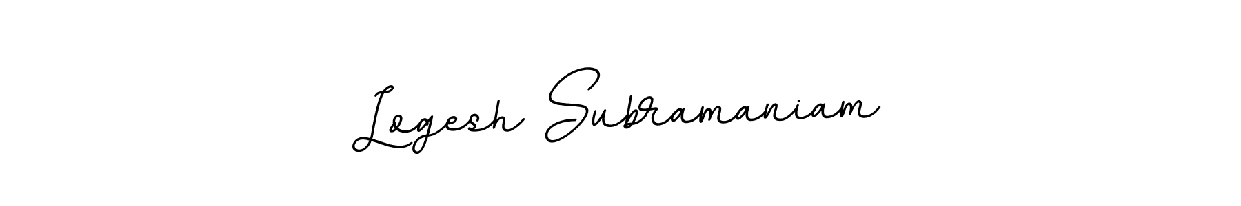 How to make Logesh Subramaniam signature? BallpointsItalic-DORy9 is a professional autograph style. Create handwritten signature for Logesh Subramaniam name. Logesh Subramaniam signature style 11 images and pictures png