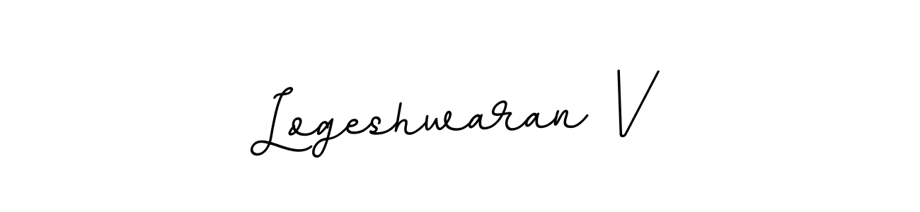 How to Draw Logeshwaran V signature style? BallpointsItalic-DORy9 is a latest design signature styles for name Logeshwaran V. Logeshwaran V signature style 11 images and pictures png