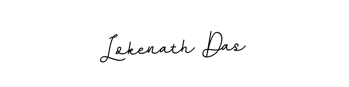 Create a beautiful signature design for name Lokenath Das. With this signature (BallpointsItalic-DORy9) fonts, you can make a handwritten signature for free. Lokenath Das signature style 11 images and pictures png