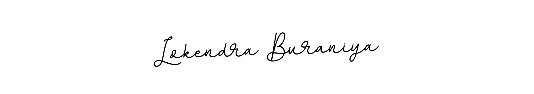 Make a beautiful signature design for name Lokendra Buraniya. Use this online signature maker to create a handwritten signature for free. Lokendra Buraniya signature style 11 images and pictures png