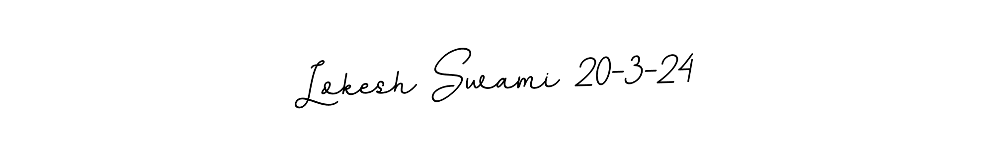 Make a beautiful signature design for name Lokesh Swami 20-3-24. Use this online signature maker to create a handwritten signature for free. Lokesh Swami 20-3-24 signature style 11 images and pictures png