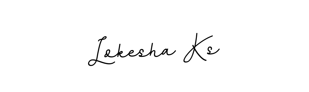 Here are the top 10 professional signature styles for the name Lokesha Ks. These are the best autograph styles you can use for your name. Lokesha Ks signature style 11 images and pictures png