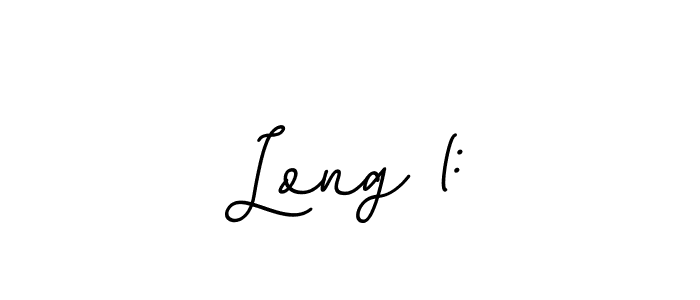 How to make Long (: name signature. Use BallpointsItalic-DORy9 style for creating short signs online. This is the latest handwritten sign. Long (: signature style 11 images and pictures png