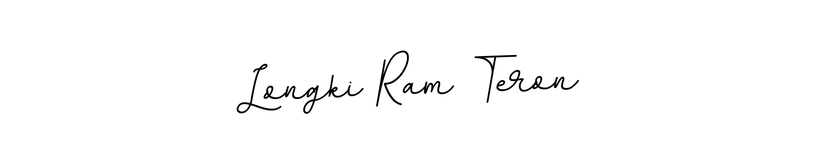 How to make Longki Ram Teron signature? BallpointsItalic-DORy9 is a professional autograph style. Create handwritten signature for Longki Ram Teron name. Longki Ram Teron signature style 11 images and pictures png