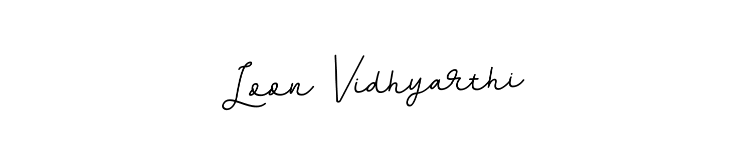 Best and Professional Signature Style for Loon Vidhyarthi. BallpointsItalic-DORy9 Best Signature Style Collection. Loon Vidhyarthi signature style 11 images and pictures png