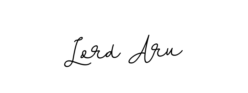 Lord Aru stylish signature style. Best Handwritten Sign (BallpointsItalic-DORy9) for my name. Handwritten Signature Collection Ideas for my name Lord Aru. Lord Aru signature style 11 images and pictures png