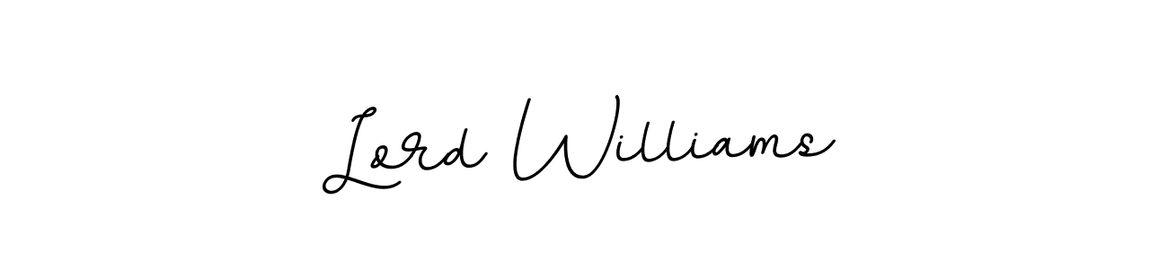 Design your own signature with our free online signature maker. With this signature software, you can create a handwritten (BallpointsItalic-DORy9) signature for name Lord Williams. Lord Williams signature style 11 images and pictures png