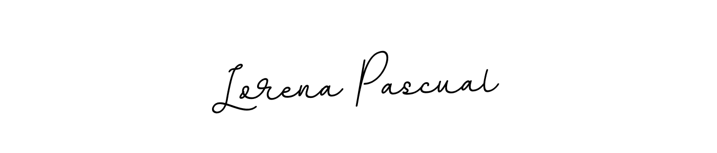 Use a signature maker to create a handwritten signature online. With this signature software, you can design (BallpointsItalic-DORy9) your own signature for name Lorena Pascual. Lorena Pascual signature style 11 images and pictures png