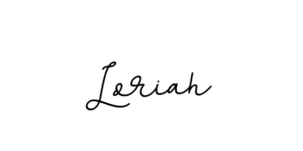 The best way (BallpointsItalic-DORy9) to make a short signature is to pick only two or three words in your name. The name Loriah include a total of six letters. For converting this name. Loriah signature style 11 images and pictures png