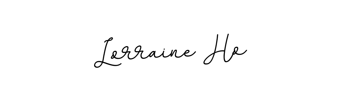 Create a beautiful signature design for name Lorraine Ho. With this signature (BallpointsItalic-DORy9) fonts, you can make a handwritten signature for free. Lorraine Ho signature style 11 images and pictures png