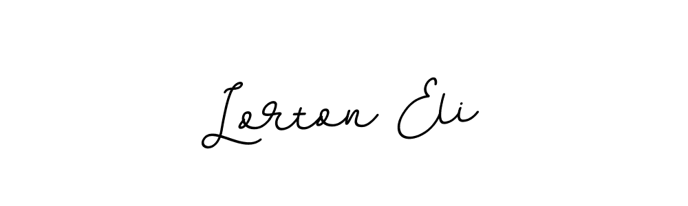 You should practise on your own different ways (BallpointsItalic-DORy9) to write your name (Lorton Eli) in signature. don't let someone else do it for you. Lorton Eli signature style 11 images and pictures png